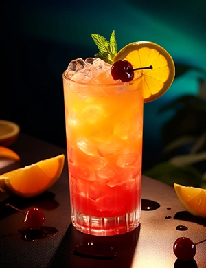 Tequila Sunrise cocktail