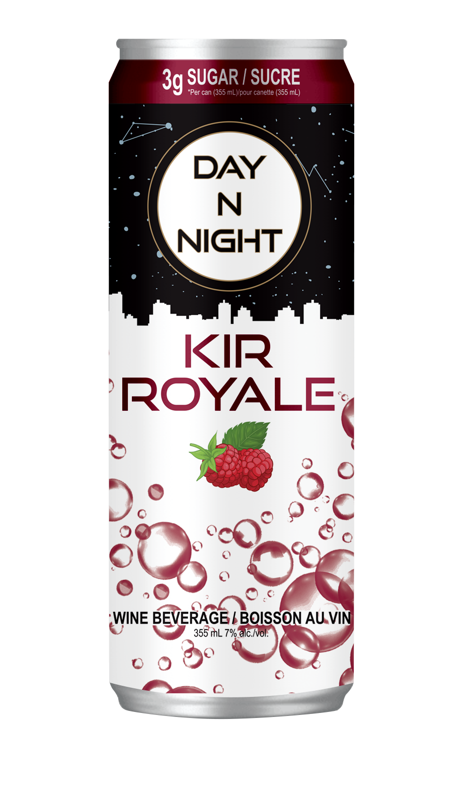 Kir Royale can