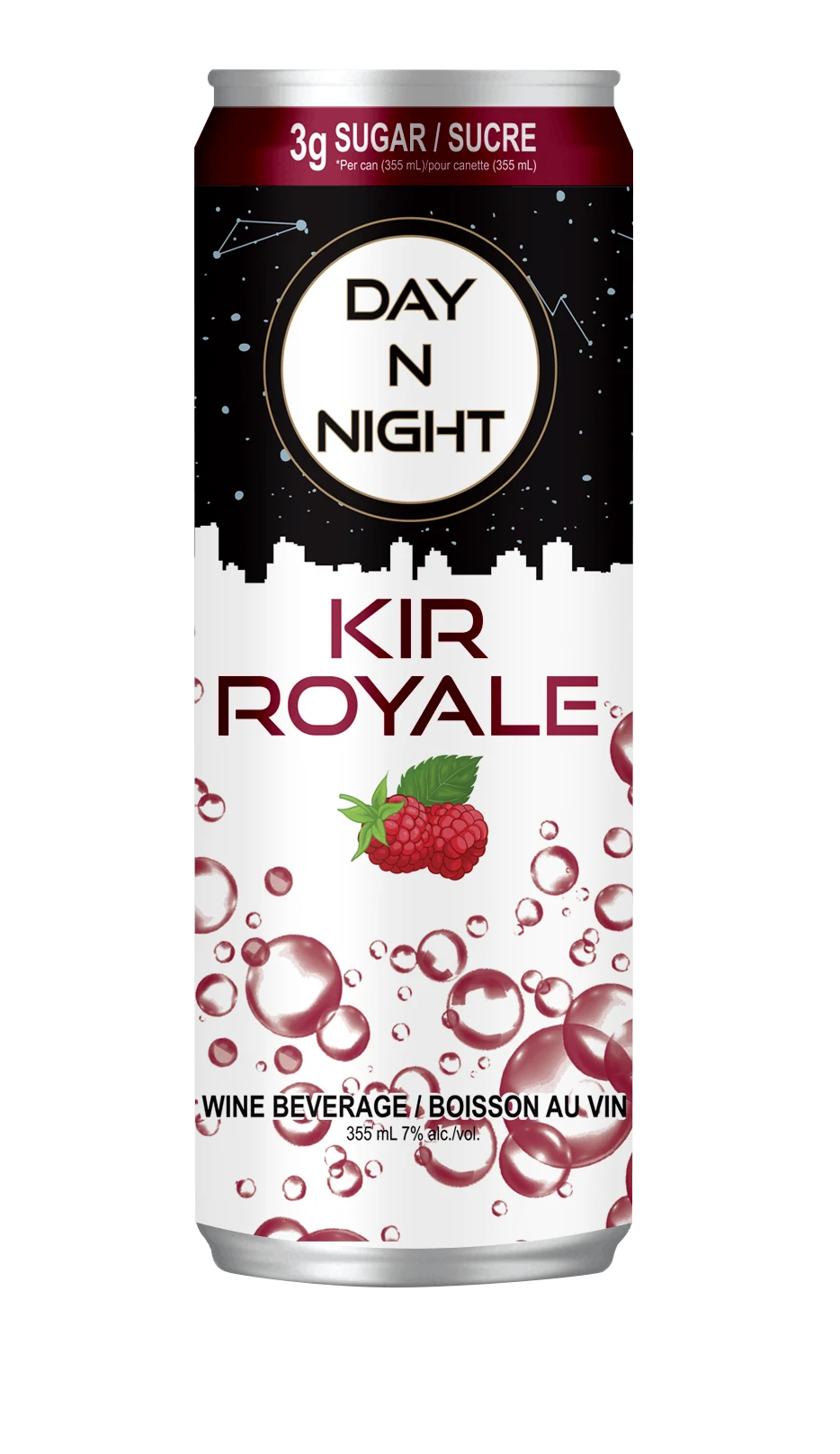 Kir Royale can